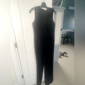 Navy sleeveless jumpsuit. Worn once.